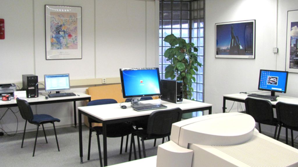 Taalexamen op computer